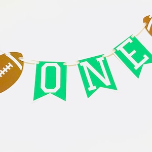 Football Highchair banner/ football birthday banner/ Football birthday party