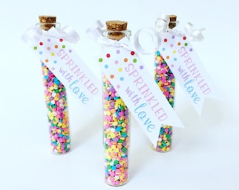 Sprinkled With Love Favor Tags, Set of 12