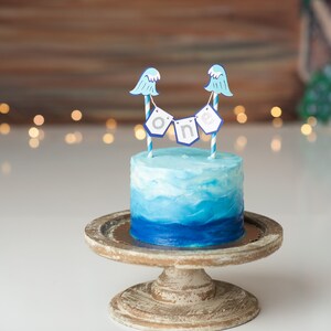 Wave Cake Bunting Topper/ Surfing Party/ The Big One