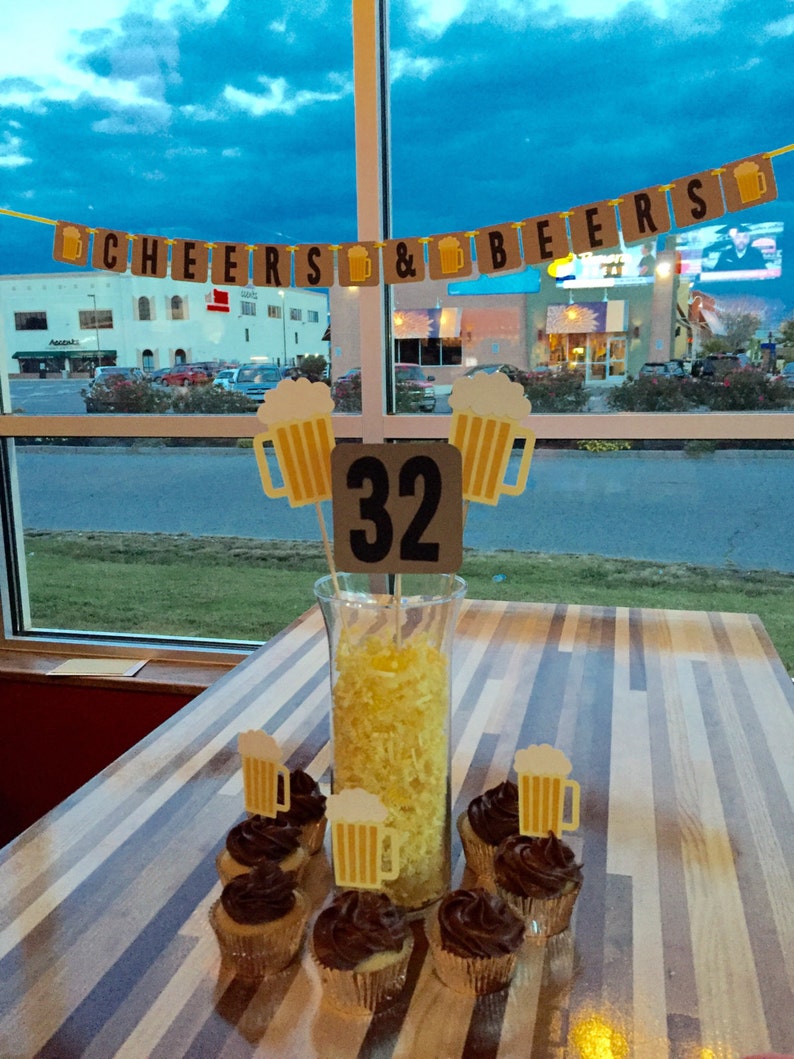 Beer Mug Centerpiece Etsy