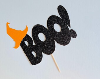 Boo cake topper/ halloween cake topper/ halloween party