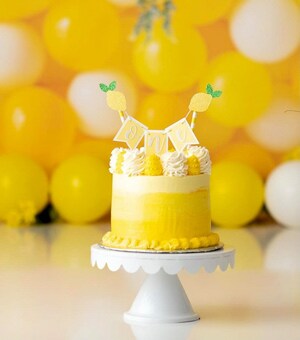 Bougie Chiffre 9 Pailletée Jaune Citron – Décoration De Gâteau D’anniversaire – Pour Fille, Garçon, Fêtes – Mciskin