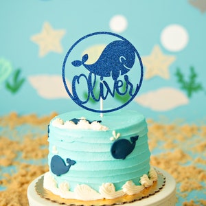 Whale Cake Topper 