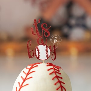 It’s a Boy Baseball cake topper/  Baseball cake topper/ baseball smash cake topper/ baseball birthday party
