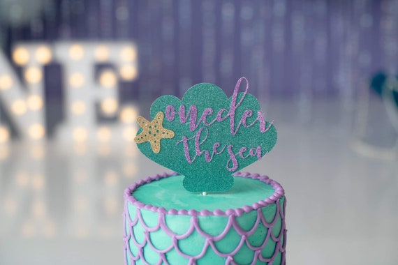 Oneder the Sea Cake Topper/ Mermaid Birthday -  Canada