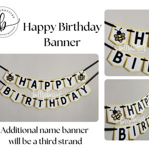 Fun to Bee One Birthday Decorations – Party Bundle or Individual Items image 4