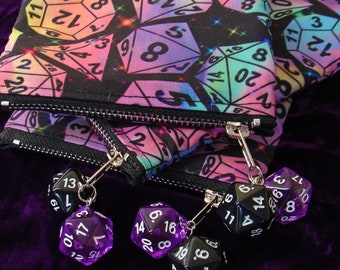 Role Player - Fabric Phone Cover - MultiFaceted Dice - GameMaster - Smartphone Case - RPG - Geek - Gamer - Dungeon Master - Gift for Geeks