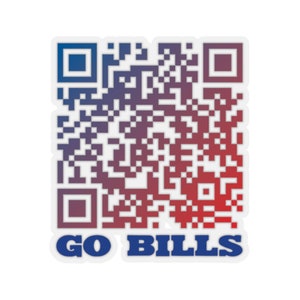 Buffalo Bills Shout Song - Indoor Outdoor Sticker