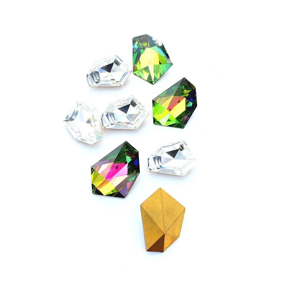 もかSWAROVSKI Swarovski Vintage Fancy Stone. 4743 18.6x13.5mm and 22x16mm