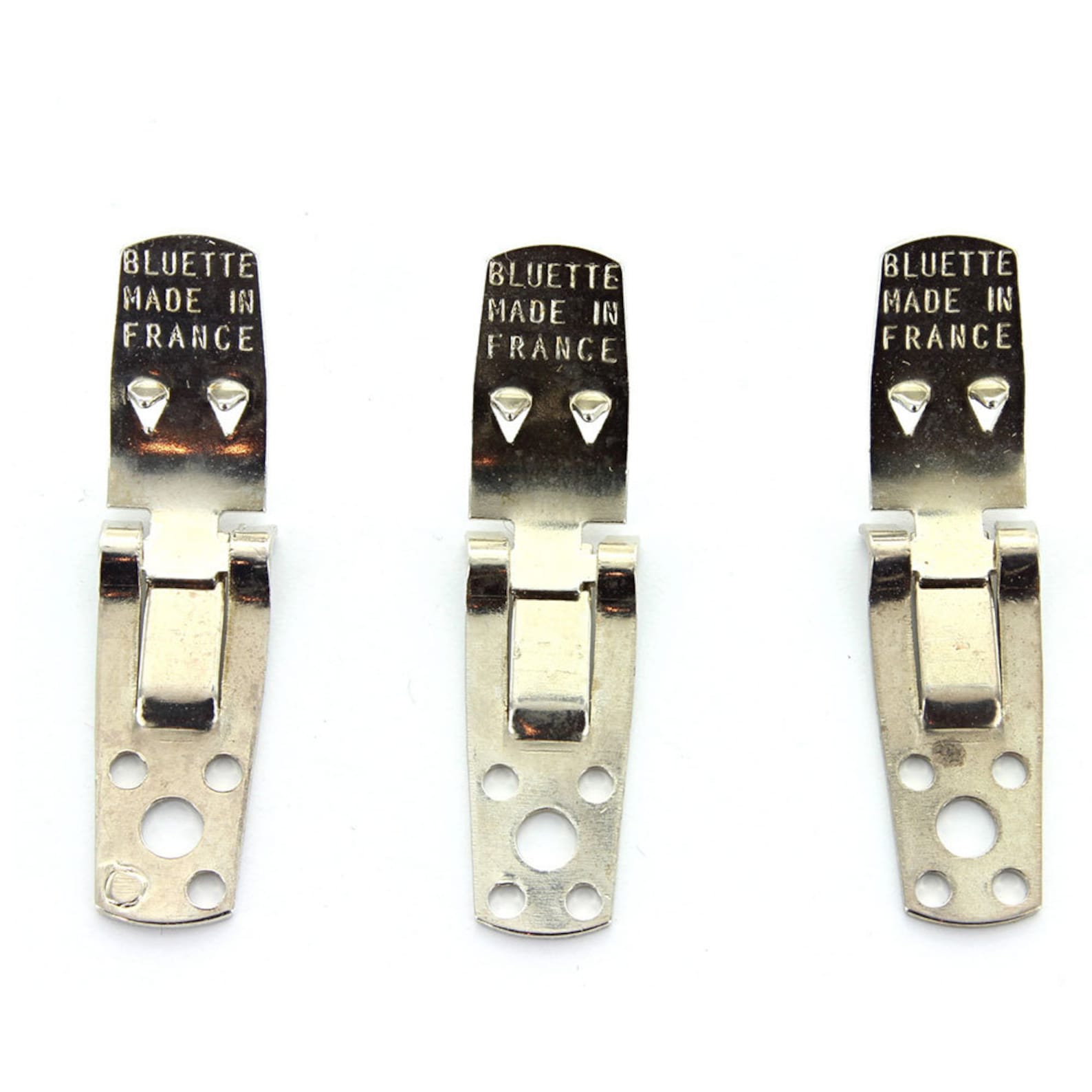 French Shoe Clips Made by Bluette With Long or Short Base. Etsy UK