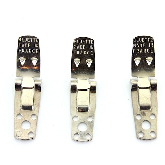 Authentic BLUETTE SHOE CLIPS blanks Packet of 100 Made in France Other