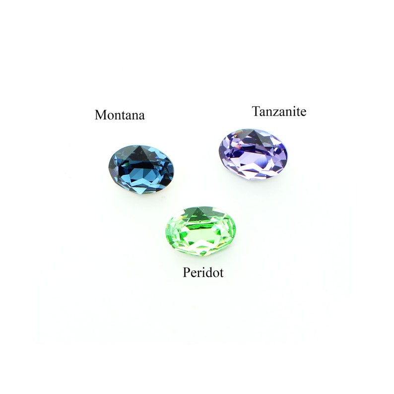 Swarovski stones article 4120. Size 18x13mm and 14x10. Price is for 1 stone image 9