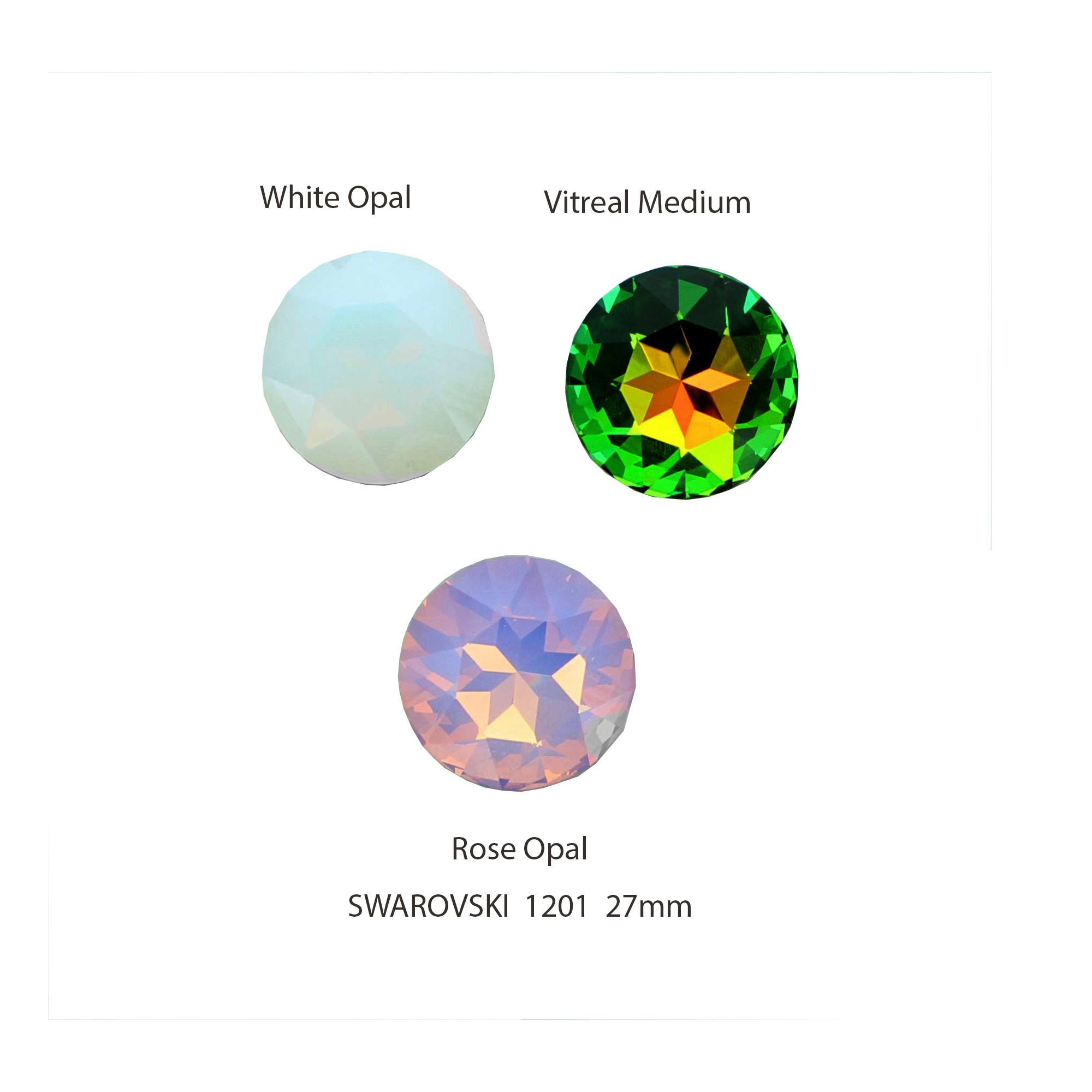 Swarovski 1201 27mm Round Stone. Price is for 1 Stone. - Etsy