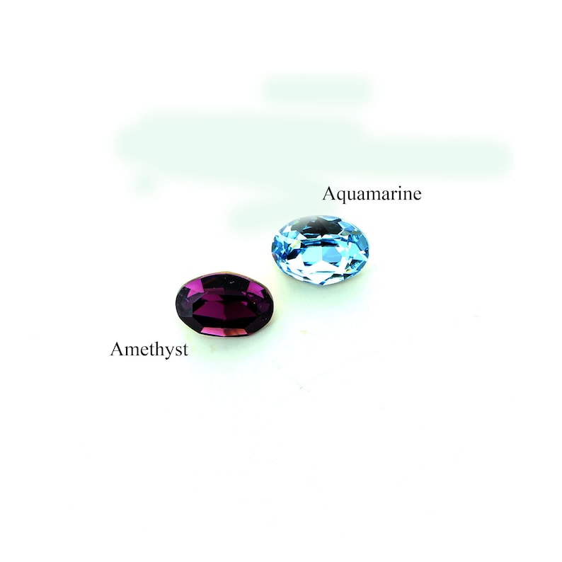 Swarovski stones article 4120. Size 18x13mm and 14x10. Price is for 1 stone image 4