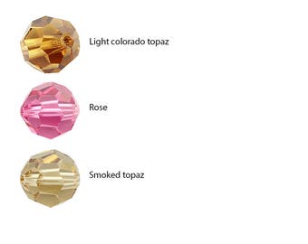 10 Perles Facettées Preciosa 10 Mm - Crystal Fuchsia - Pour Création Bijoux - Neuf