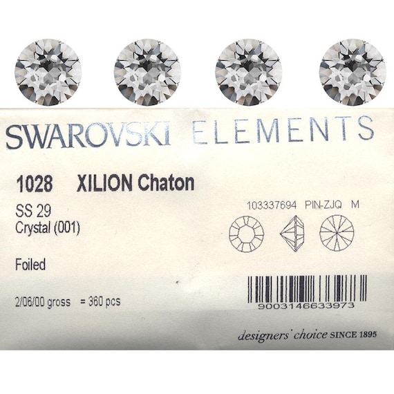 Swarovski SS29 Article 1028 crystal stones. Price is for 10 stones Swarovski SS29 Article 1028 crystal stones. Price is for 10 stones
