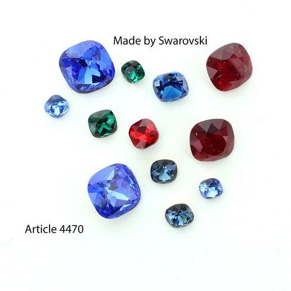 Swarovski 4470.  Various colours and sizes.  Price for 1 or 2 stones