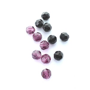 Round  beads 8mm made by Preciosa.  Price is for 50 beads