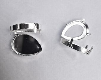 Swarovski 4327 40x27mm , 30x20 and 25x18 Pearshaped Crystal. Price