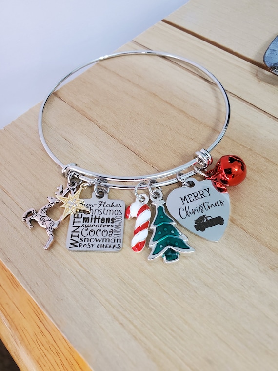 Christmas Jewelry, Christmas Bracelet, Nutcracker Jewelry