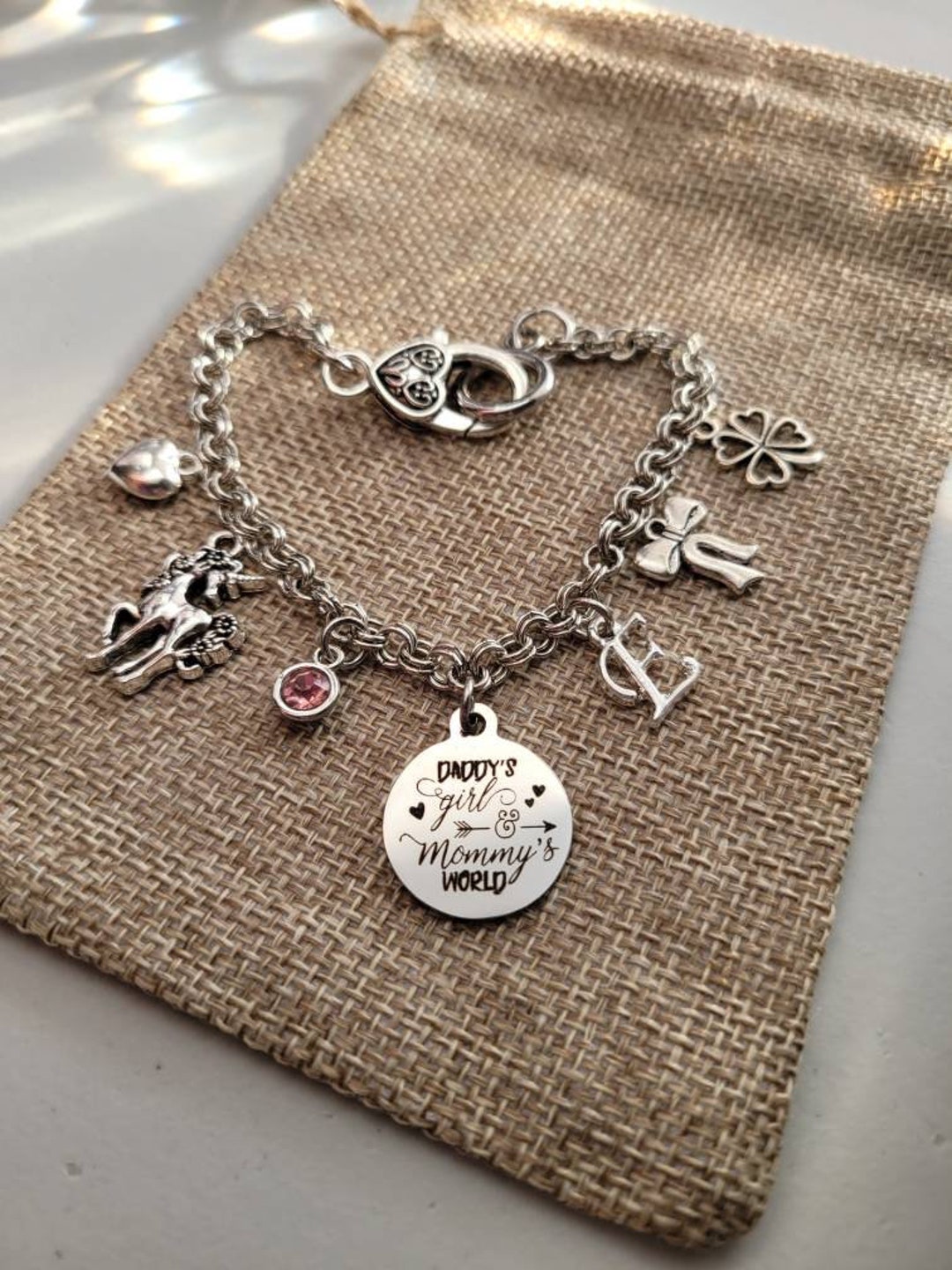 Father Daughter Bracelet, Gift for Daughter, Mother Daughter Bracelet