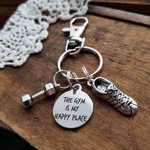  Kefley Gym Fitness Motivation Keychain for Women Men