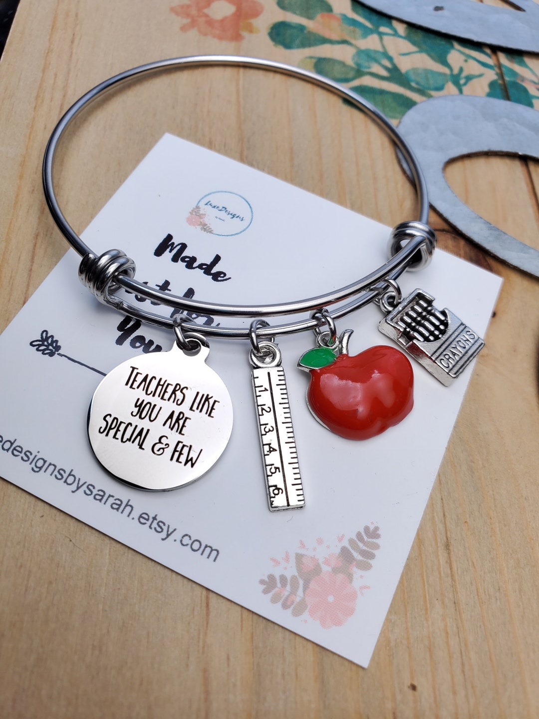 Teacher Appreciation Gift for Teachers, Teachers Like You Charm