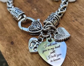 Miscarriage jewelry, miscarriage bracelet, sympathy jewelry, sympathy gift, memorial jewelry,  memorial bracelet, memorial gift, bereavement