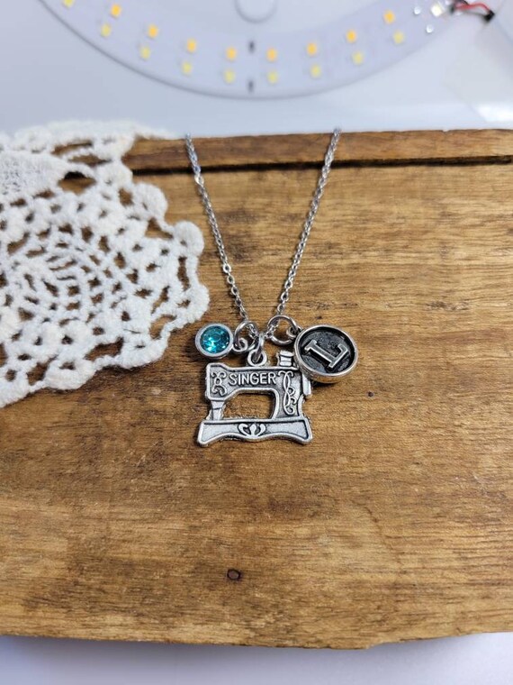 Collana A Y In Acciaio Inossidabile Per Amanti Del Cucito - Regalo Originale Per Sartine E Appassionate Di Trapuntatura