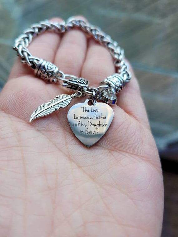 Daughter discount charm bracelet
