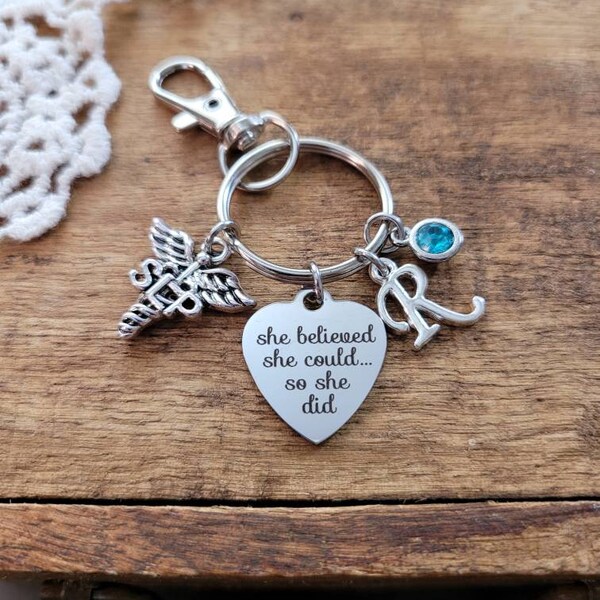 SLP graduation gift, graduation gift for speech pathologist, speech language pathologist graduation gift, she believed she could so she did