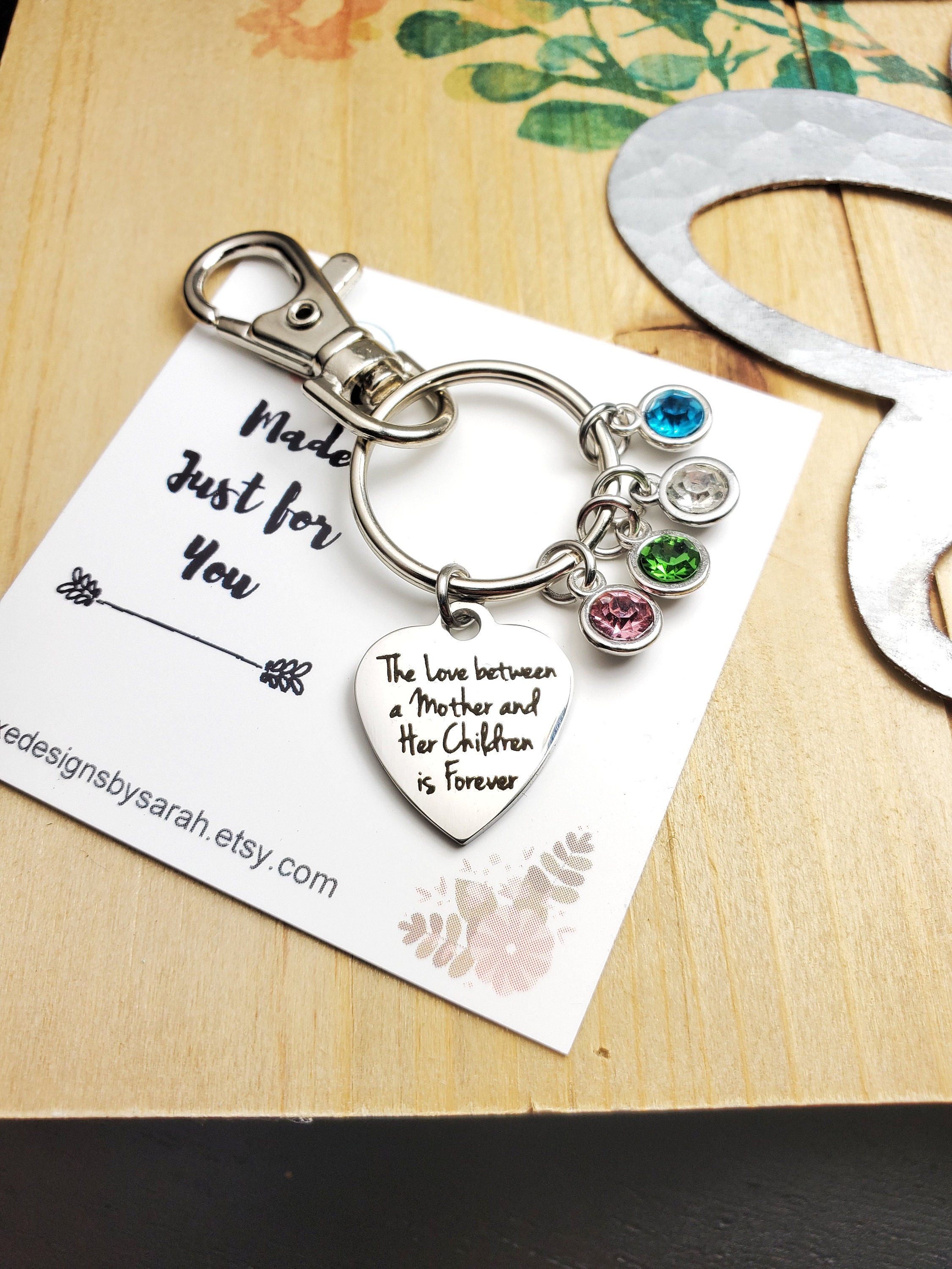 Llavero Con Foto Llavero Famlar Regalo únco Para La - Etsy España