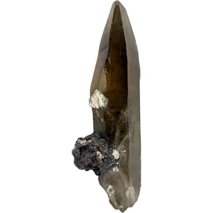 Quarzo fumé grande cristallo – uno straordinario esemplare naturale dal Brasile