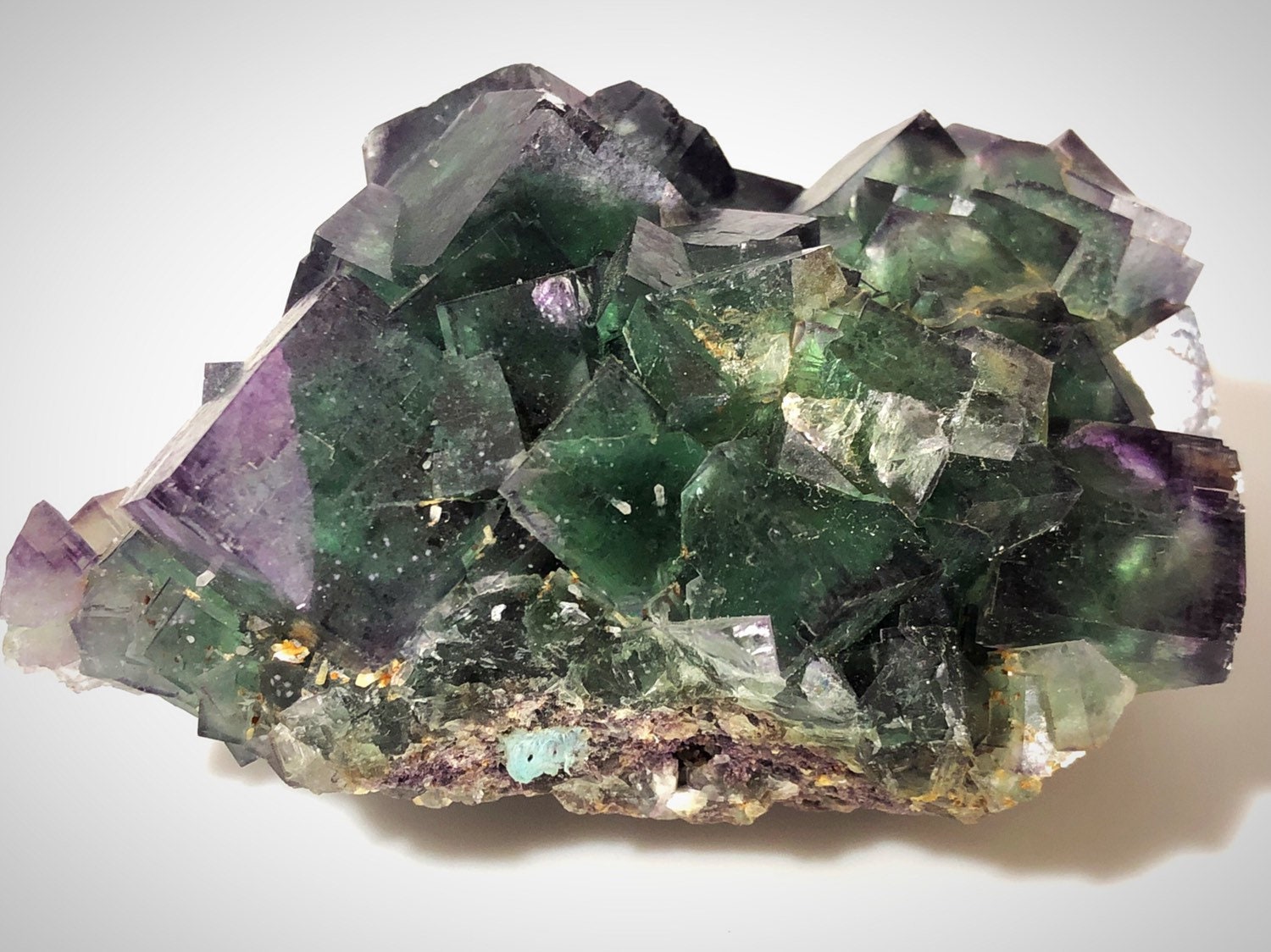 Green Fluorite Cluster China
