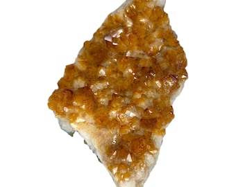 Citrine Large Crystal Cluster – A Captivating Mineral Specimen from Brazil