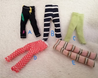 Chelsea doll clothes -  Leggings / pants many collors - Outfit for Chelsea doll (Barbie's sister) 5.5inch doll