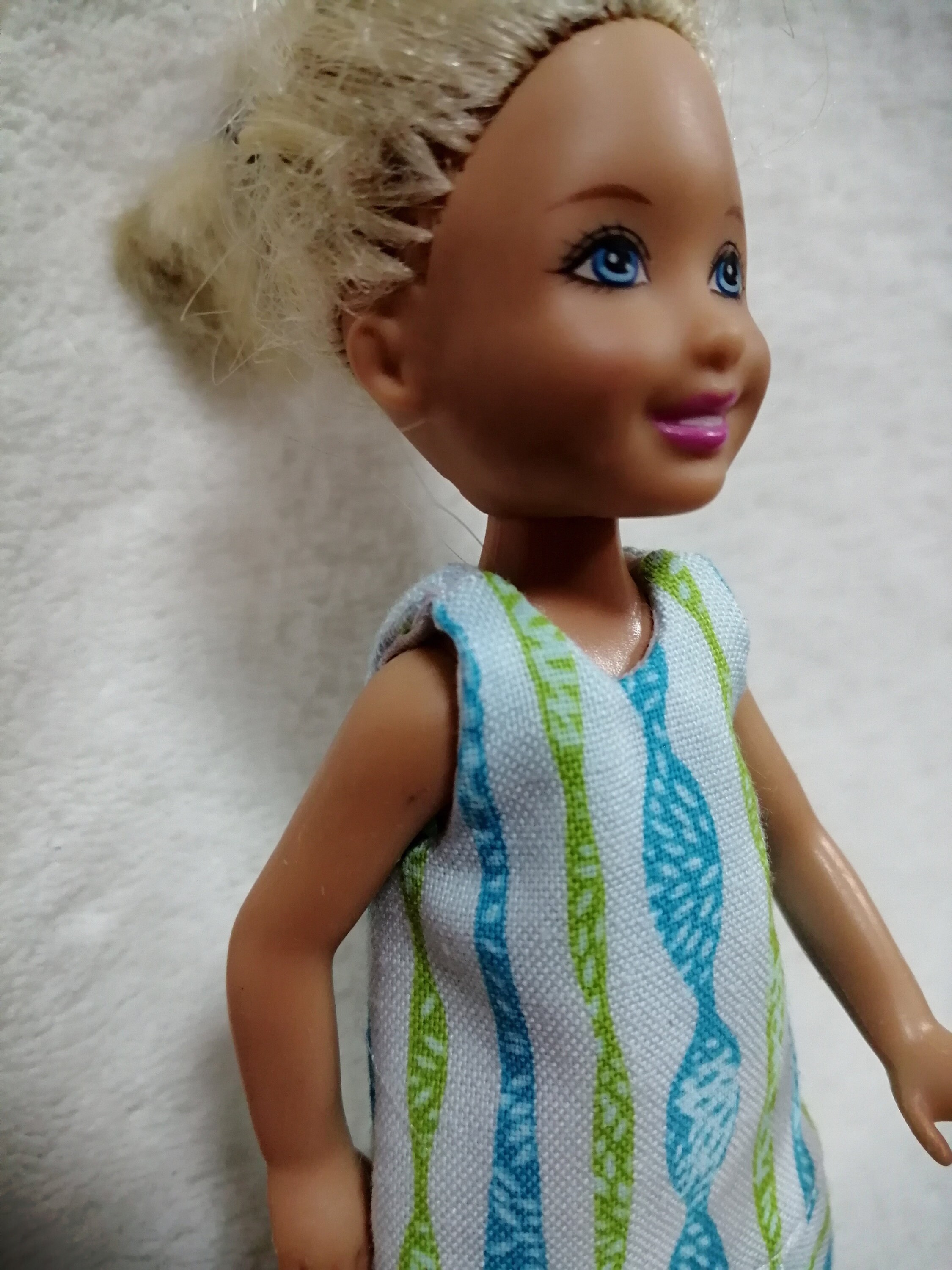 Chelsea Doll Clothes Aline Dress With Ruffles for Chelsea Etsy