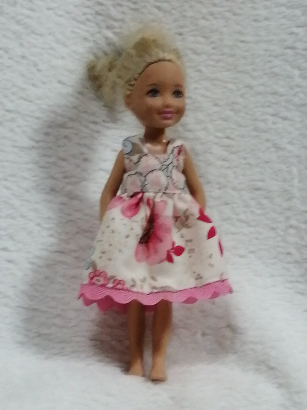 Chelsea Doll Clothes Dress Outfit in Cotton Fabric for Etsy