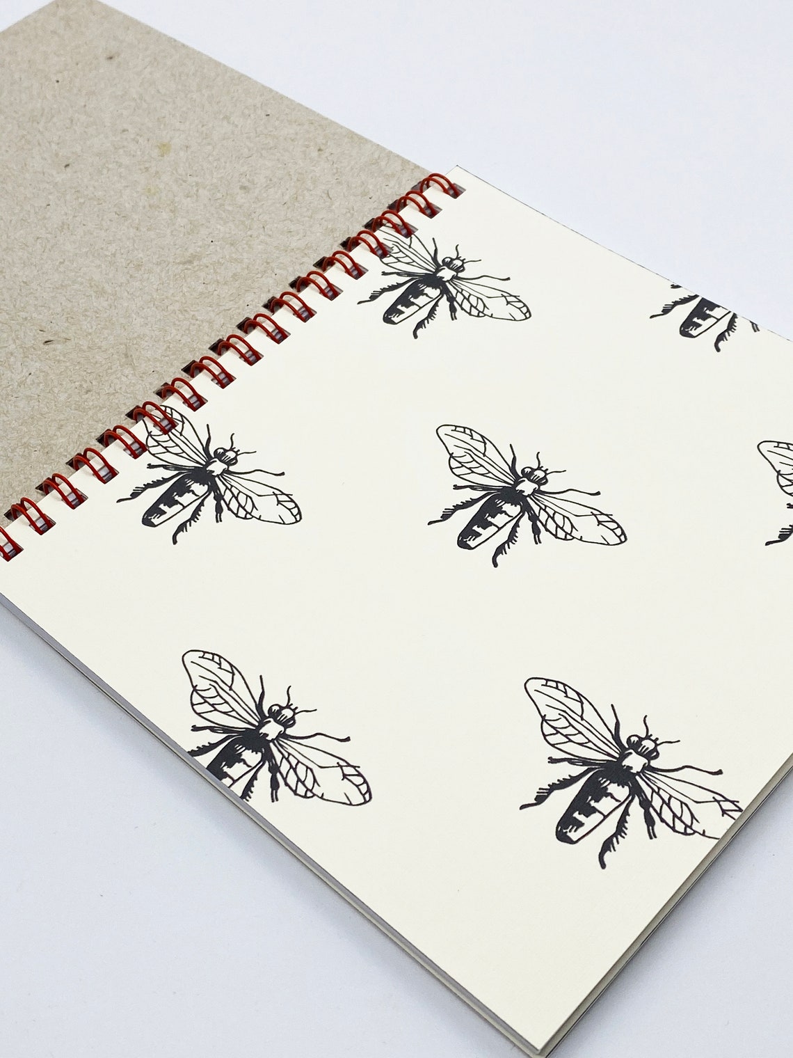 Plantable Spiral Notebook with Seed Paper Covers Ruled Line Etsy