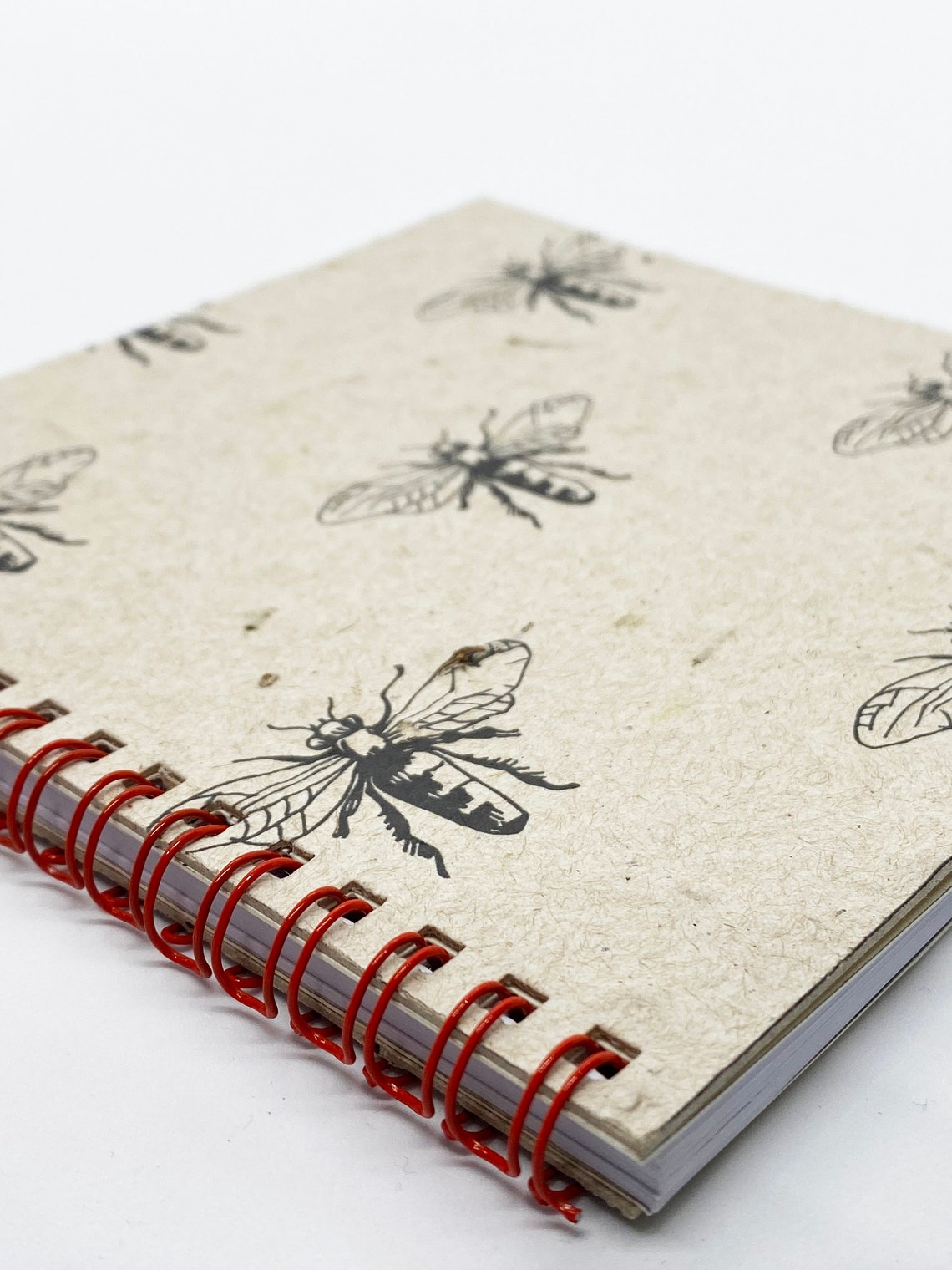 Plantable Spiral Notebook with Seed Paper Covers Ruled Line Etsy