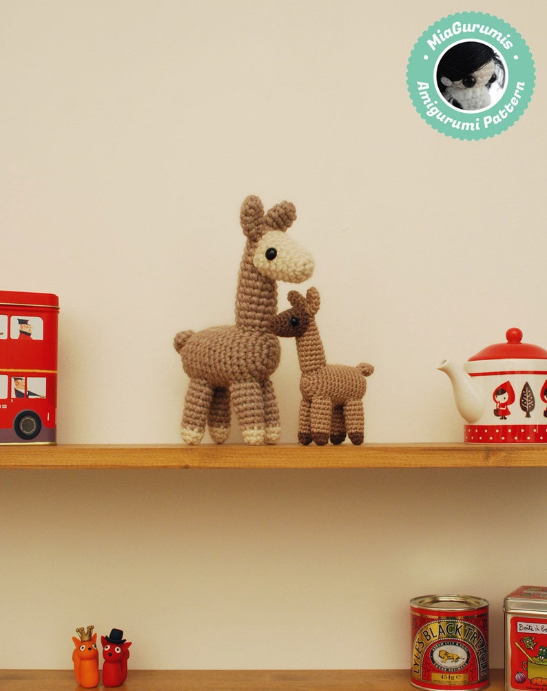 Crochet pattern Llama Amigurumi pattern, Alpaca plush image 5