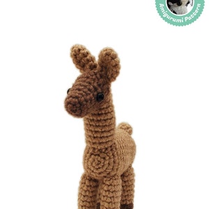 Crochet pattern Llama Amigurumi pattern, Alpaca plush image 1