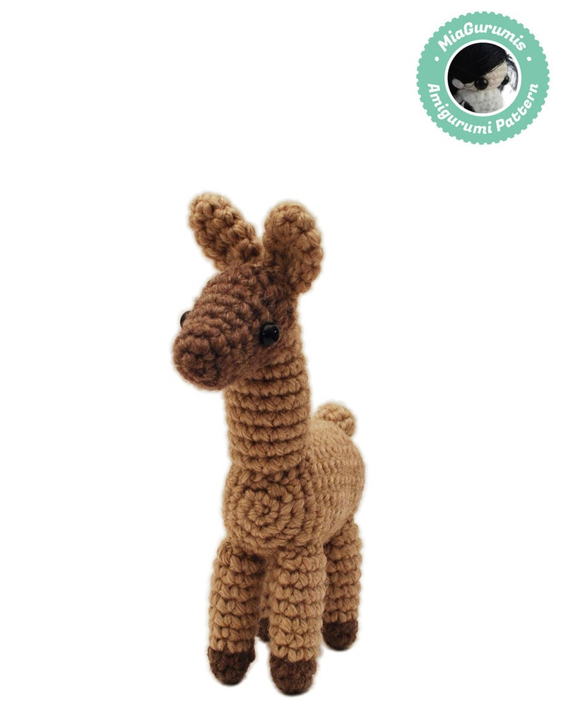 Crochet pattern Llama Amigurumi pattern, Alpaca plush image 1