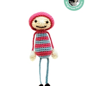 Crochet pattern Mascot Amigurumi pattern, Teammate pattern image 2