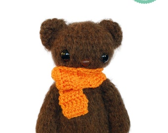 Modèle de crochet facile - Modèle d'ours en peluche Amigurumi Modèle de peluche de chat Amigurumi