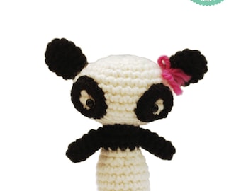 Crochet pattern - Panda Amigurumi pattern, Panda plush, Easy crochet pattern