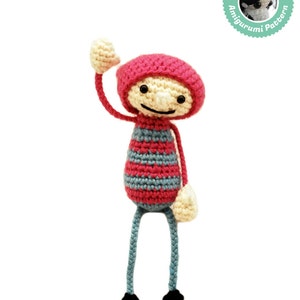 Crochet pattern Mascot Amigurumi pattern, Teammate pattern image 1