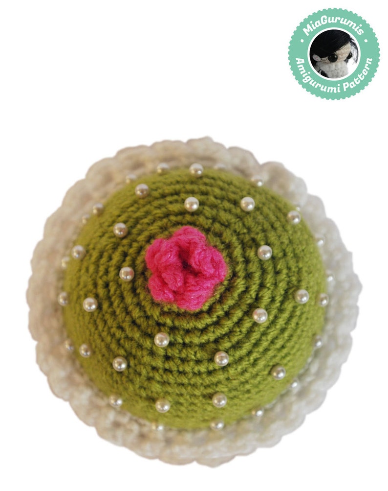 Crochet pattern Cake amigurumi pattern, Princess cake pincusion, Play food pattern image 2