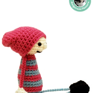 Crochet pattern Mascot Amigurumi pattern, Teammate pattern image 3