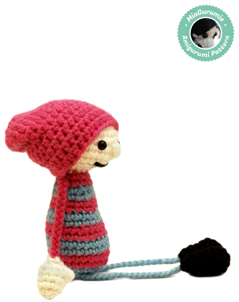 Crochet pattern Mascot Amigurumi pattern, Teammate pattern image 3